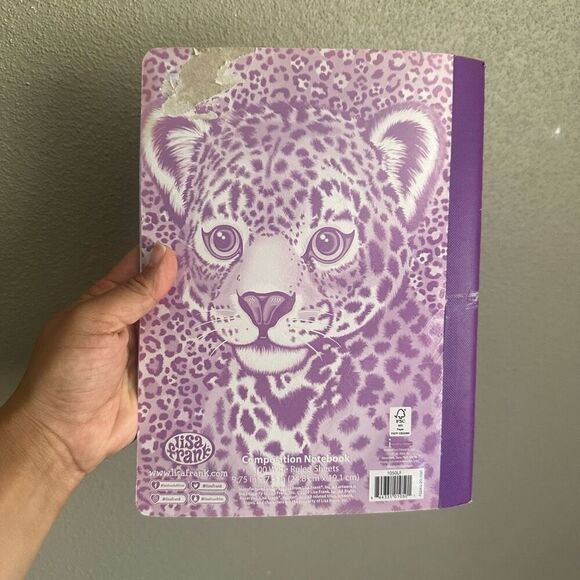 Lisa frank vintage cheetah notebook - Picture 5 of 5